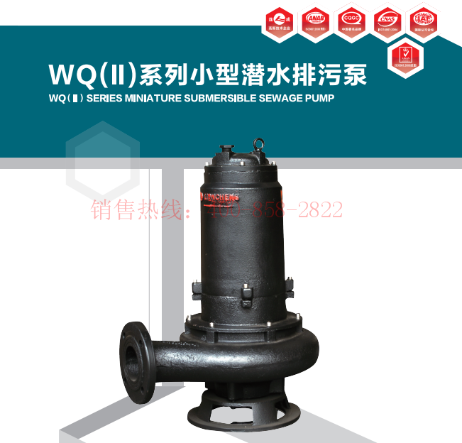 WQ(II)系列小型潜水排污泵